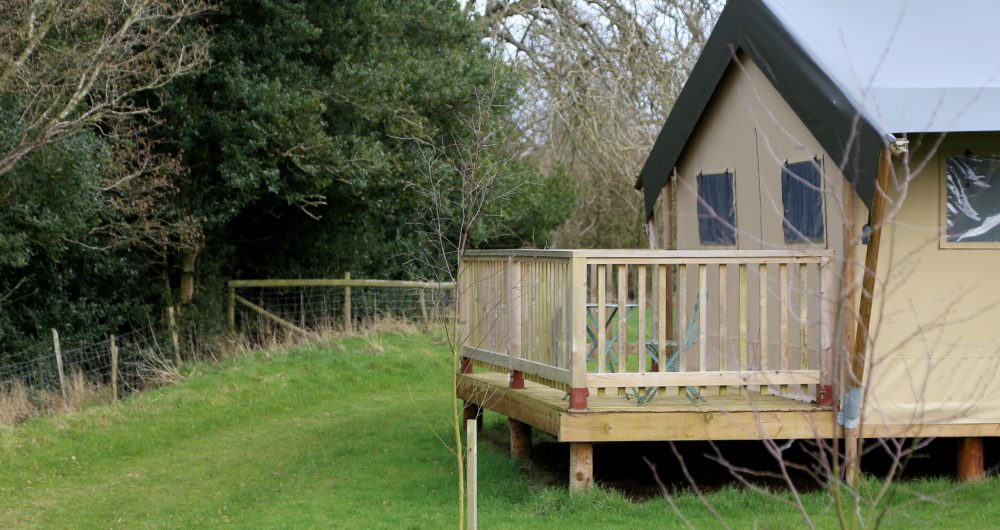 safari tents hay on wye