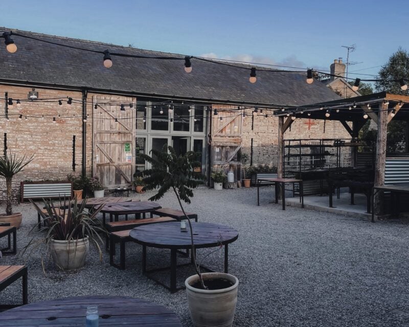 The Posh Barn event space at Drovers Rest in Herefordshire