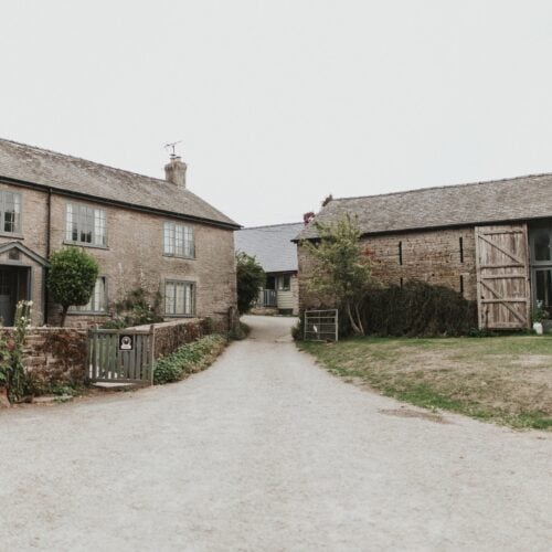 The two stone barns at Drovers Rest events venue